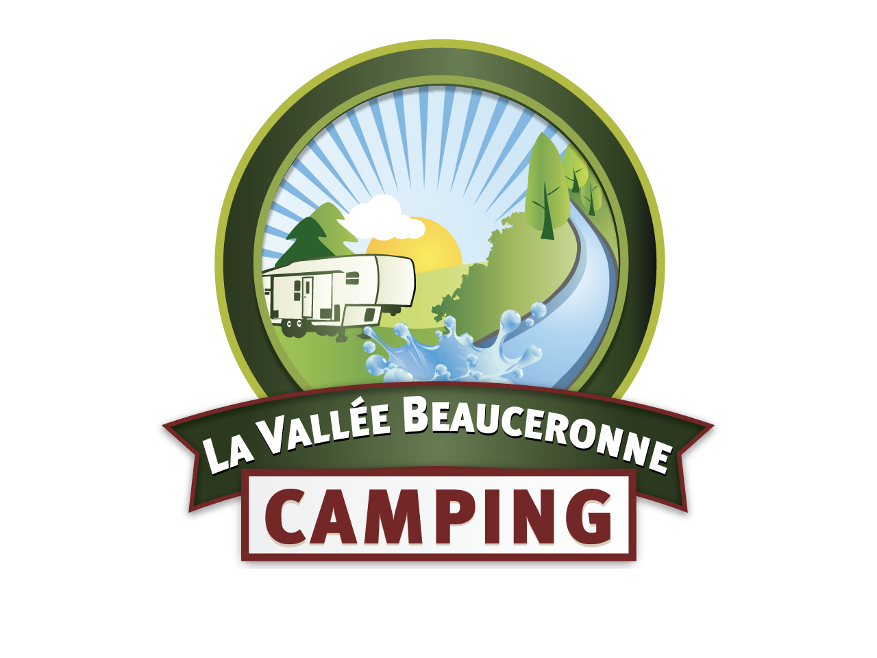 Logo - Terrain de Camping La Vallée Beauceronne - Tourisme Chaudière-Appalaches